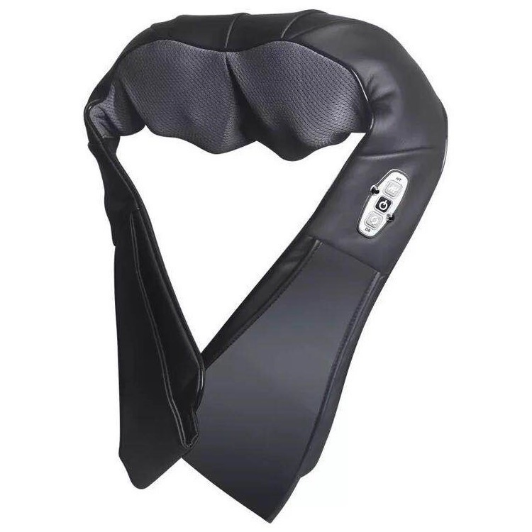 Masajeador de Cuello y Espalda Shiatsu con Calor, Masajeadores de Tejido Profundo para la Recuperación Deportiva de Cuello, Espalda, Hombros Herramientas de Masaje Shiatsu Relajantes 3D Amasado