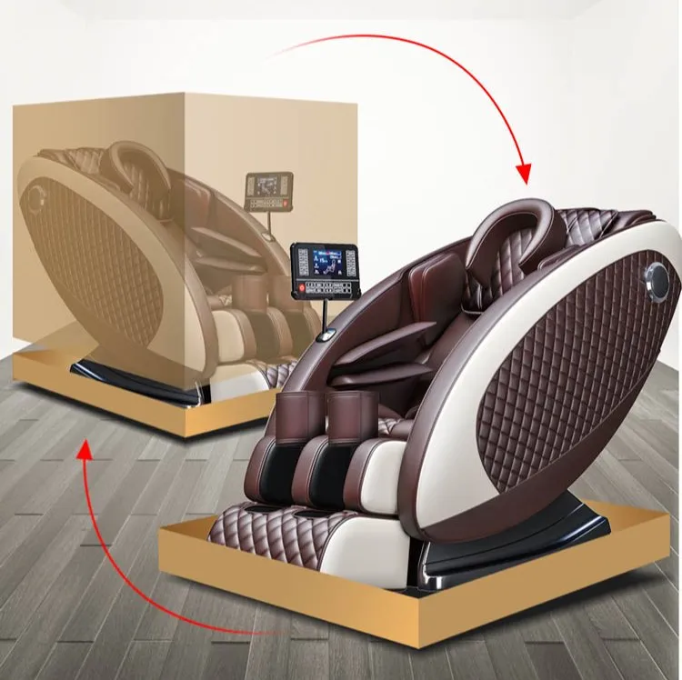 Silla de masaje corporal premium con calor y gravedad cero