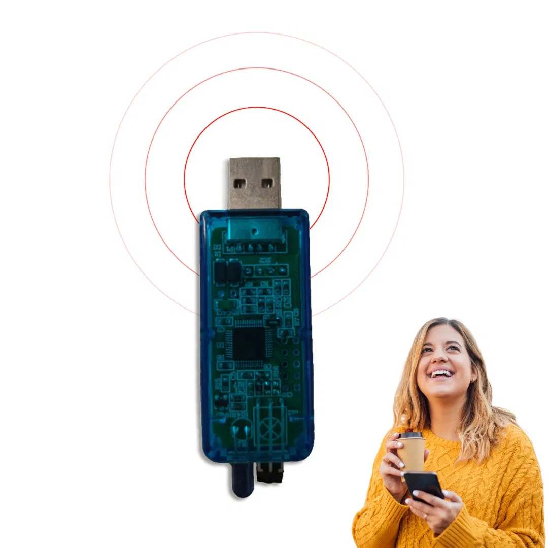 Herramienta de Configuración USB Portátil para Sensor de Estacionamiento con IR