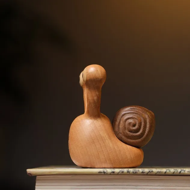 Herramienta de Masaje de Caracol de Madera de Haya, Masajeador de Caracol Bonito