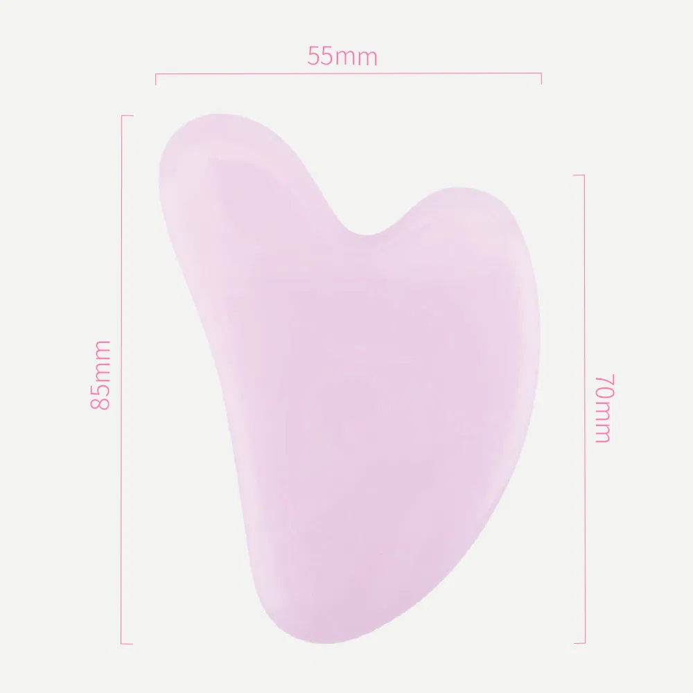 Herramienta de masaje facial con piedra de Gua Sha natural para el rostro y el cuerpo, tabla de Guasha, herramientas de belleza