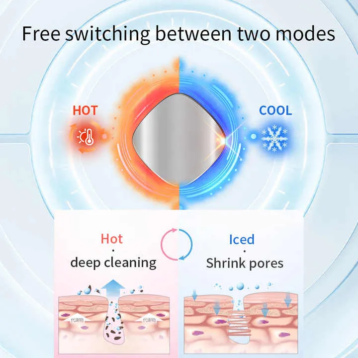 Herramienta de belleza caliente y fría para el cuidado de la piel