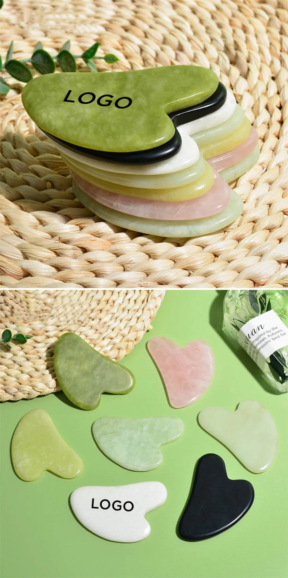 Herramienta de masaje de hielo Gua Sha para músculos