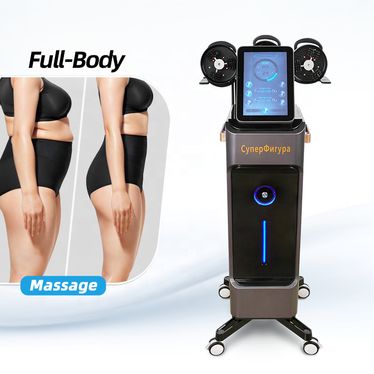 4 Masajeador de Cuerpo con Drenaje Linfático Forma Rotativa Bola Interior Elevación Facial