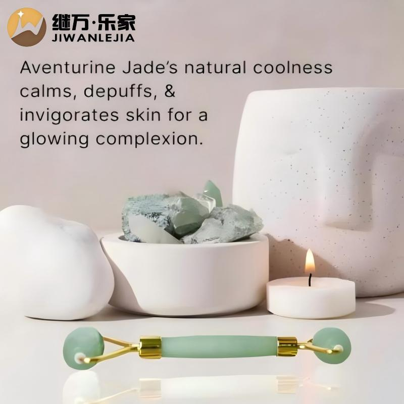 Herramienta de Gua Sha de Jade Personalizada para Masaje Facial y de Ojos