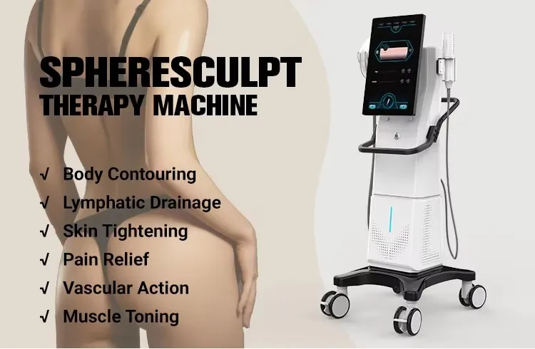 Máquina de modelado corporal con EMS Ring +9d máquina de masaje con bola interna