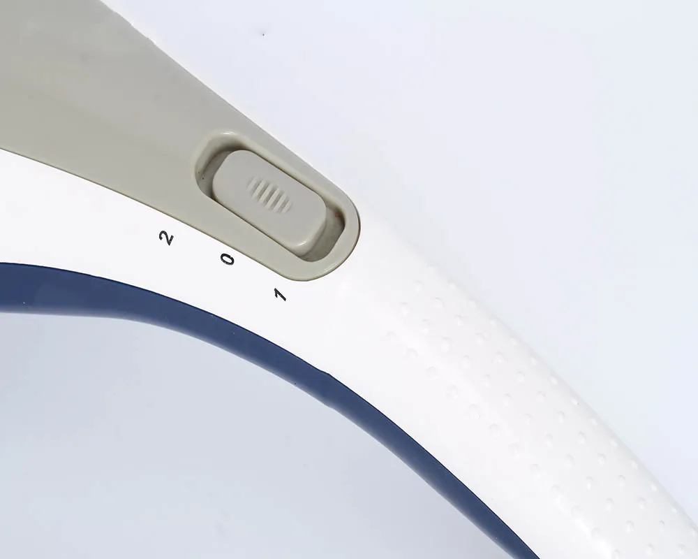 Martillo de masaje de mano de doble cabeza shiatsu eléctrico más barato para todo el cuerpo con calor infrarrojo, fuerte golpeo