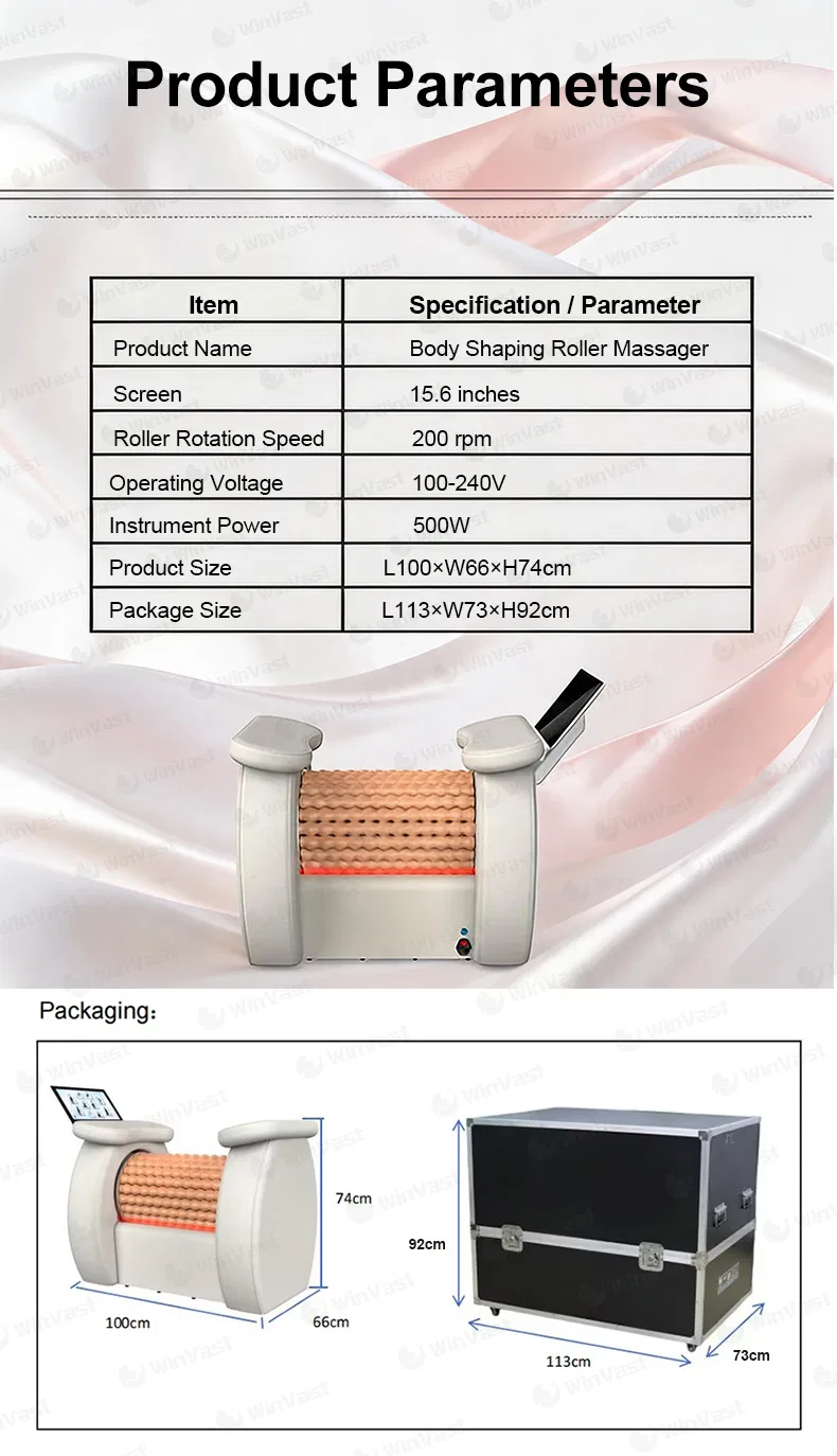 Roll Shaper Massage Machine Parameters