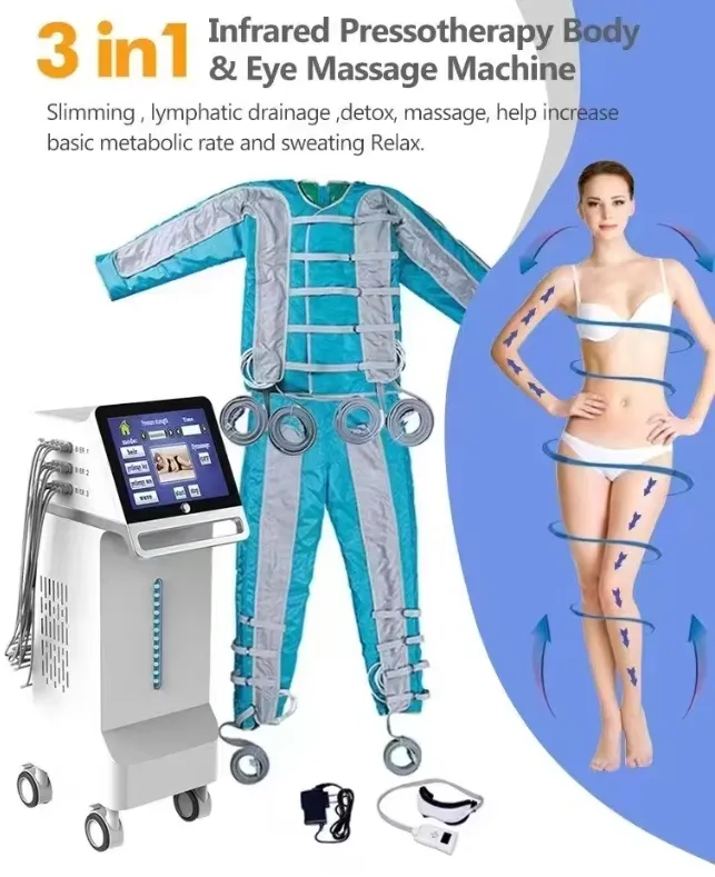24 Máquina de Masaje Detox y Moldeo Linfático con Calor Infrarrojo