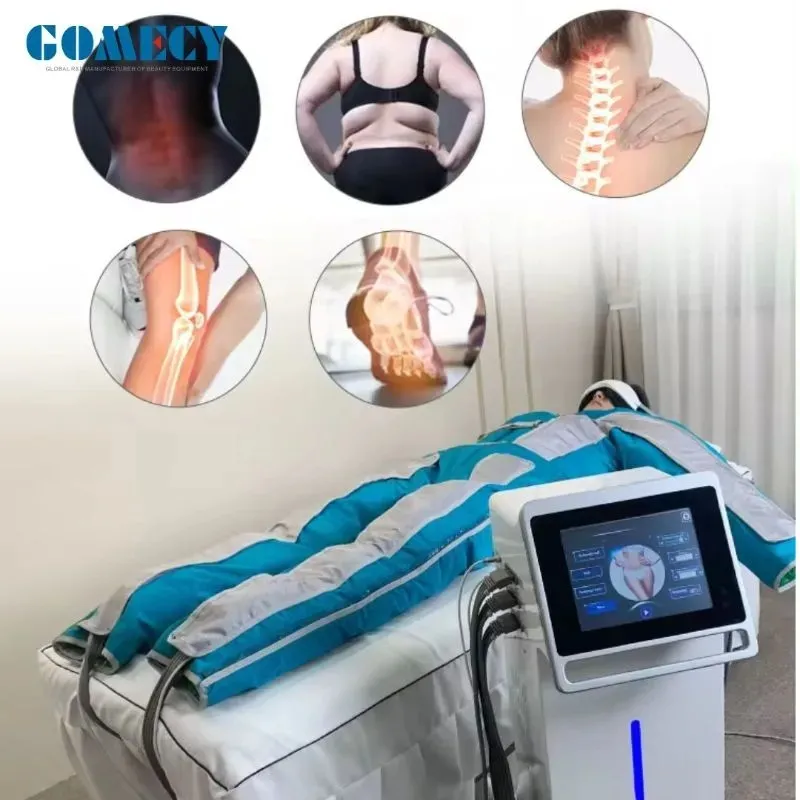 Traje desechable de presoterapia para todo el cuerpo con carro estético
