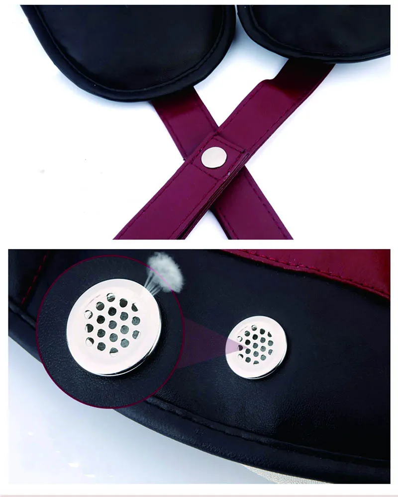 Masajeador de cuerpo con calor, martillo de golpeteo shiatsu eléctrico para cuello y hombros, cinturón de masaje
