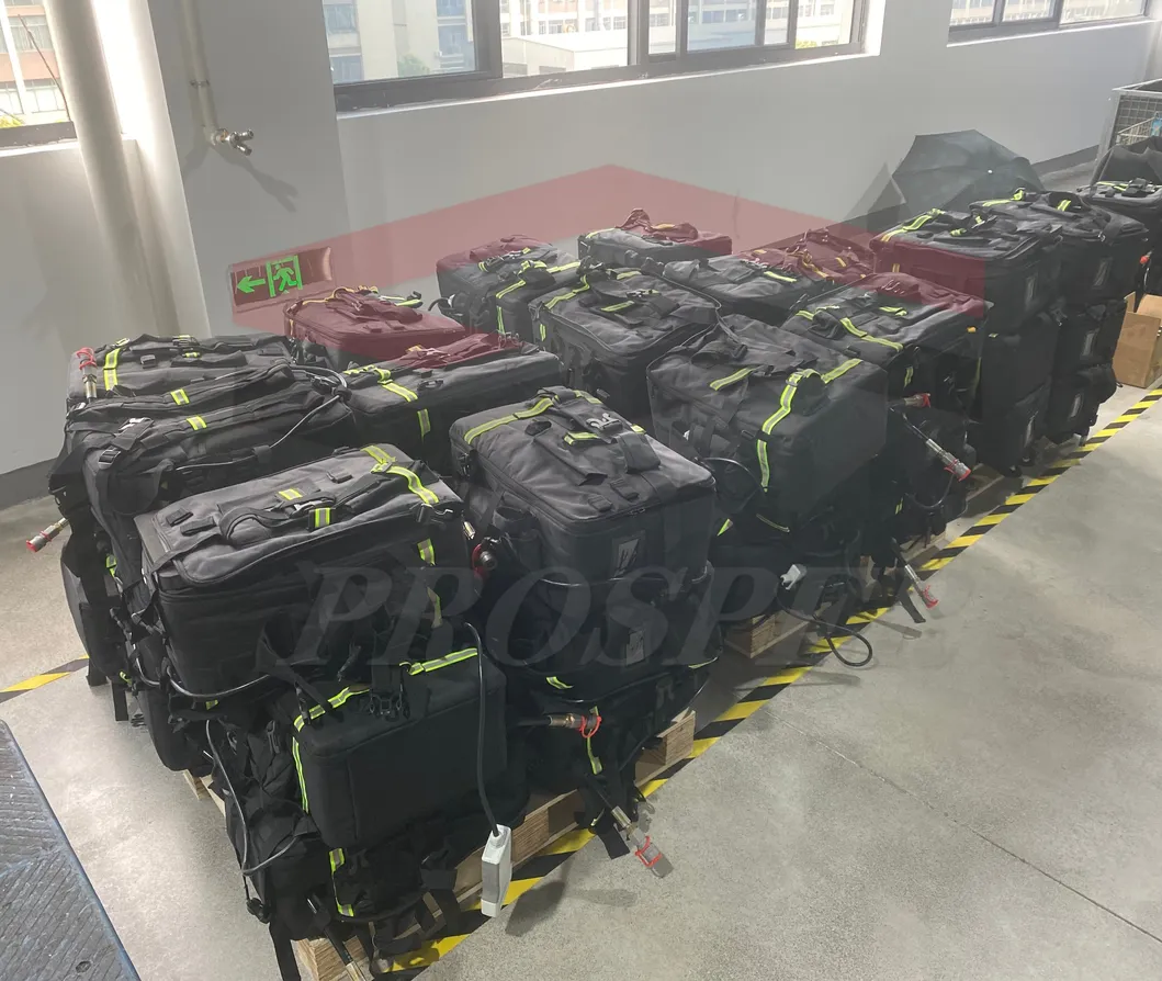 Componentes de rescate portátil
