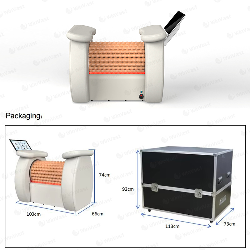 Roll Shaper Massage Machine with Body Contouring Roller Machine Automatic Roller Massager Chair Salon Body Shaping Equipment