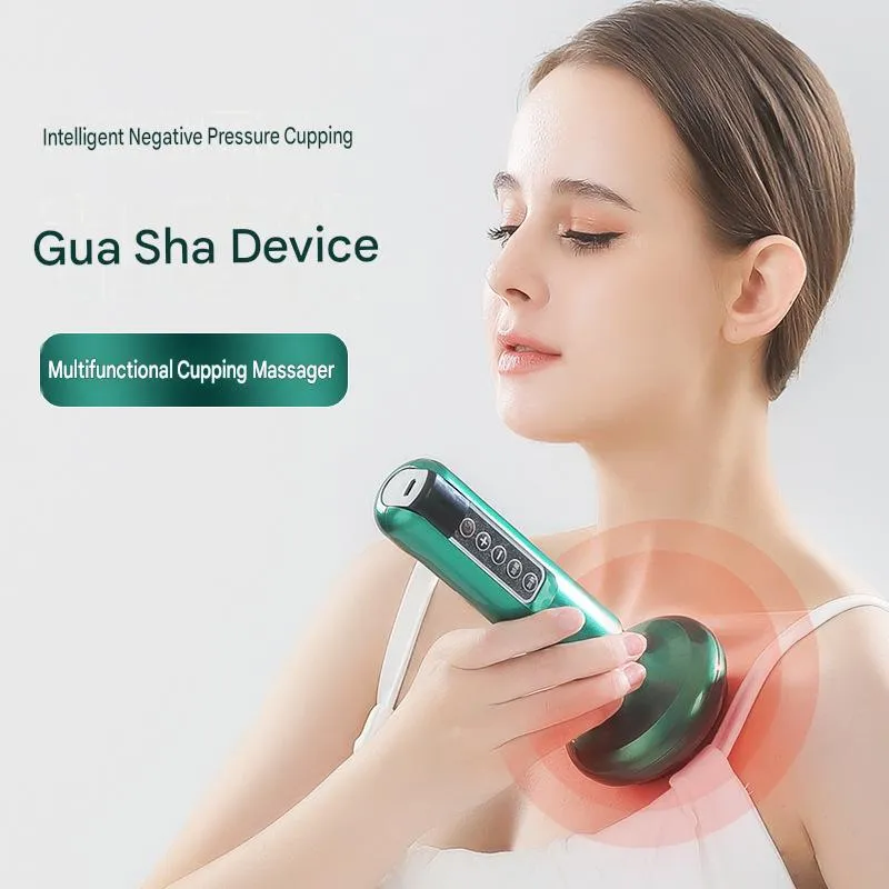 Herramienta de Gua Sha Eléctrica con 12 Niveles de Intensidad