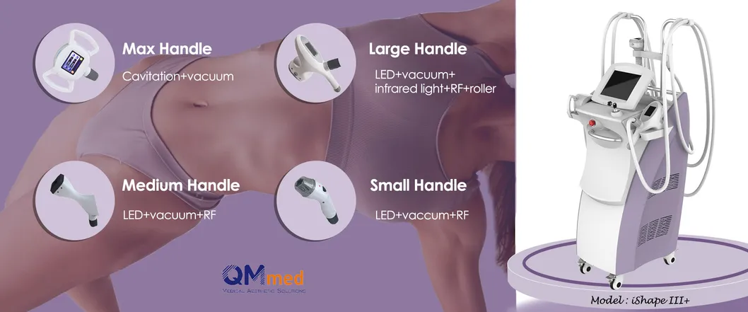 Nueva Aspiradora 360RF Vibración Rodante Cuerpo Drenaje Linfático Multifuncional Máquina de Belleza para Adelgazar Cepillo Limpiador Facial