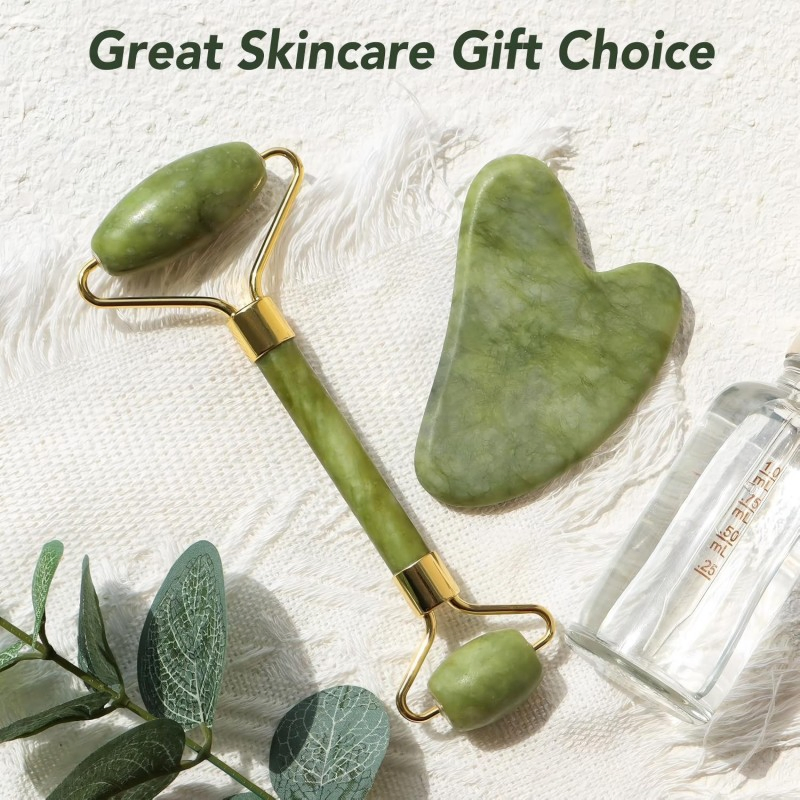 Herramienta de masaje facial lifting de gua sha natural premium para una piel radiante