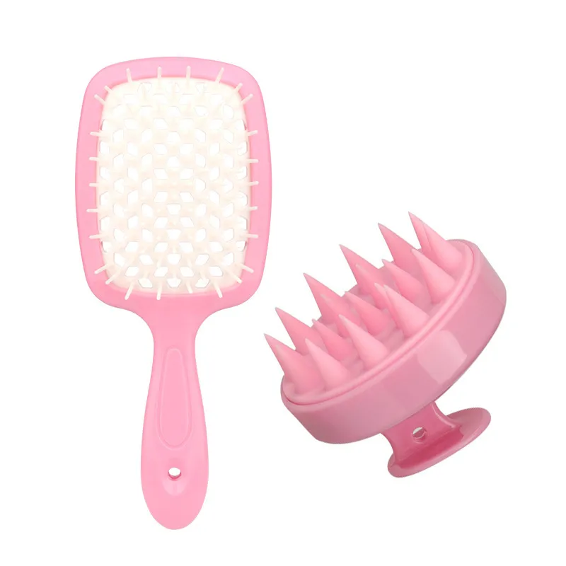 Kit completo de estilizado de cabello con botella de spray de niebla fina, cepillo de masaje del cuero cabelludo y cepillo aplicador de tinte para el cabello, set de herramientas para el cuidado del color del cabello