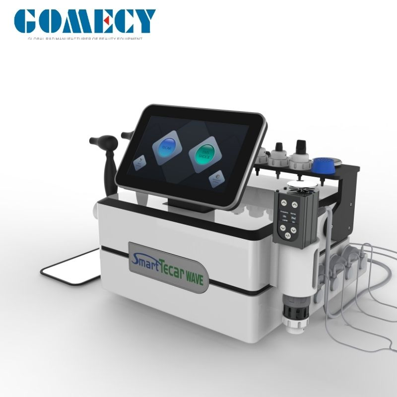 3 en 1 Máquina de Terapia de Choque Tecar EMS para Rehabilitación, Recuperación Deportiva y Moldeo Corporal