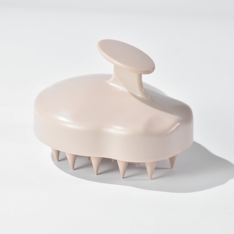 Cepillo de limpieza de silicona para masaje del cuero cabelludo con cerdas suaves Jbs0015