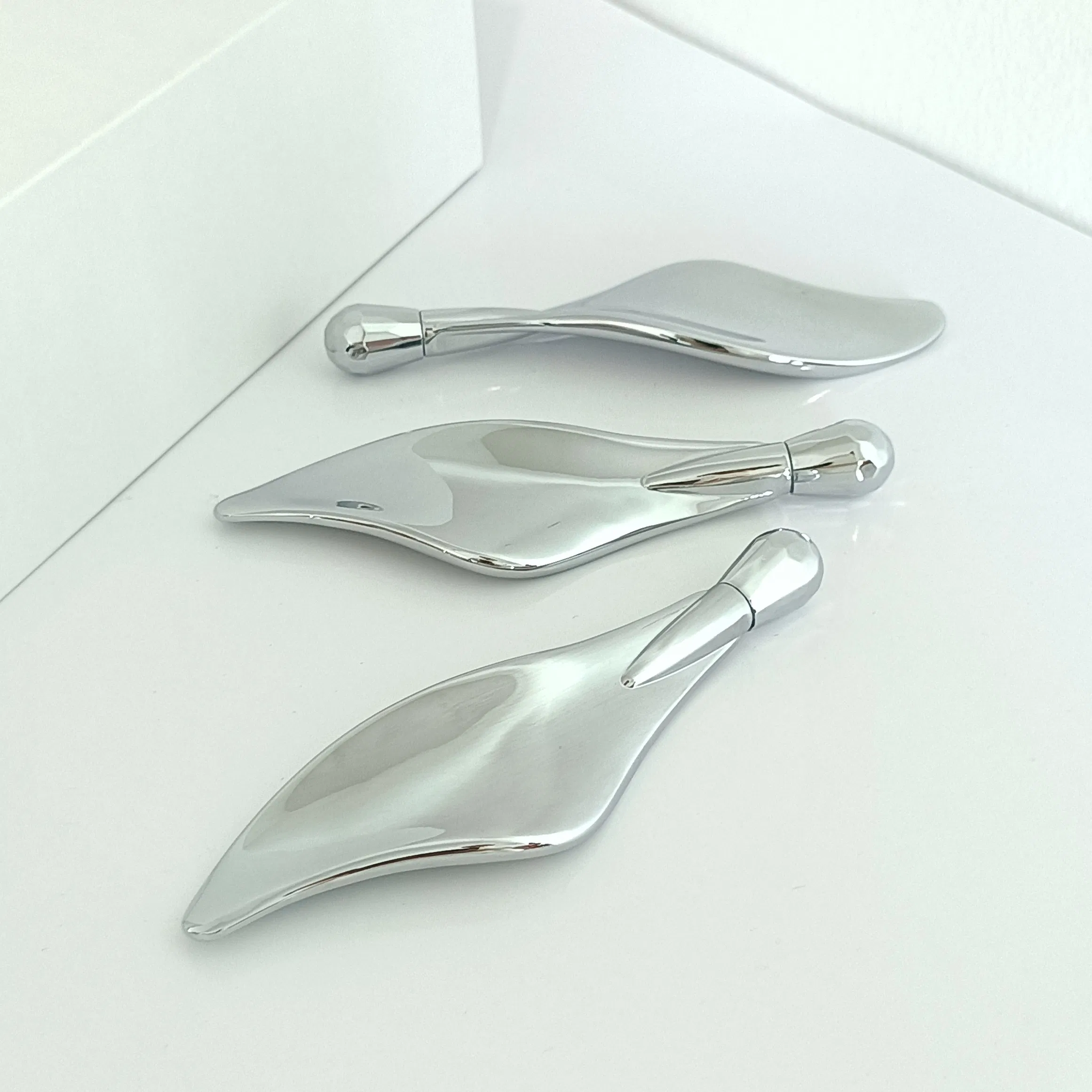 Herramienta de Gua Sha de grado médico portátil, herramienta de masaje terapia, tabla de Gua Sha de aleación de zinc