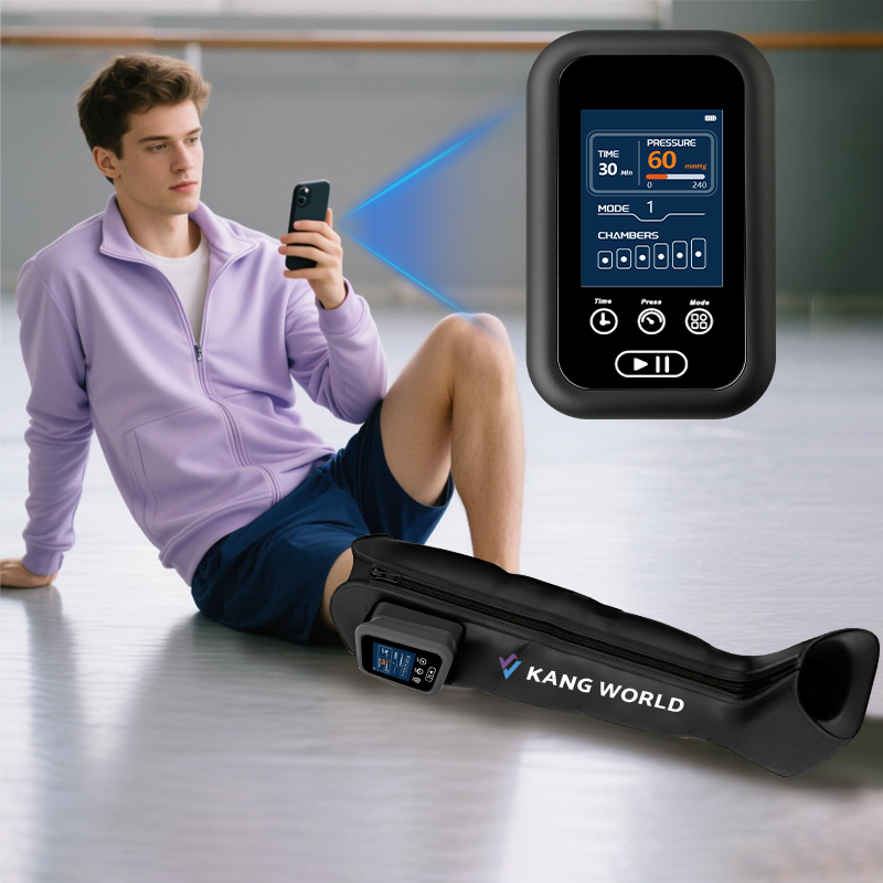 Circulación sanguínea, recuperación muscular deportiva, ciclo inteligente de larga duración, herramienta de refresco para las piernas