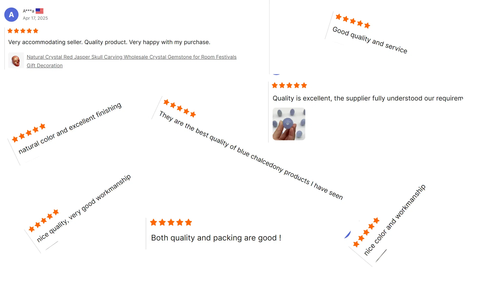 Evaluaciones de los clientes