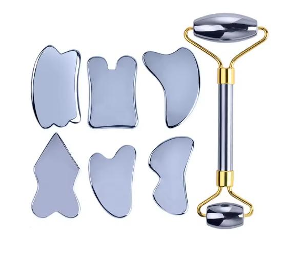 2025 Herramienta de Masaje de Piedra Terahertz para Gua Sha Facial y Corporal