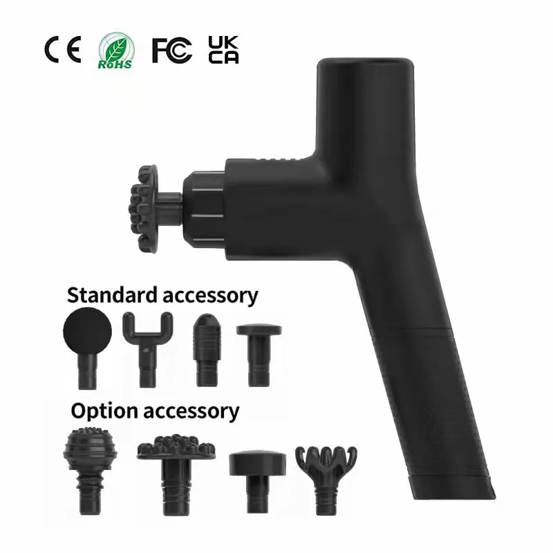 Masajeador de percusión eléctrico para calor y frío, masaje profundo de tejido, fascia, músculos, cuello y espalda