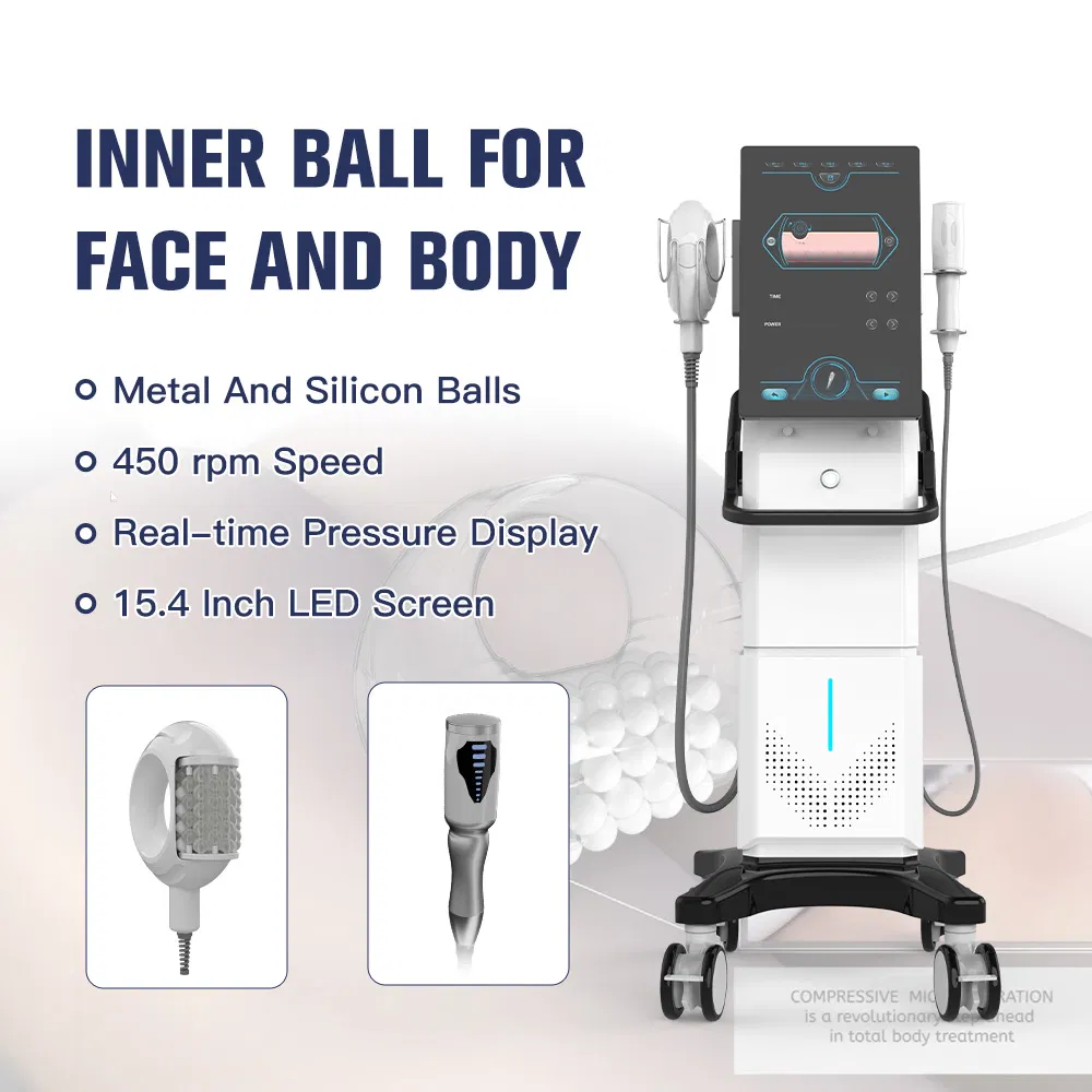 Máquina de modelado corporal con EMS Ring +9d máquina de masaje con bola interna