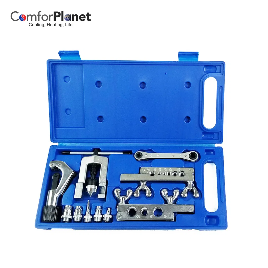45 Kit de herramientas para desbaste y engrosamiento de tubos de refrigeración portátil de cobre blando CT-278