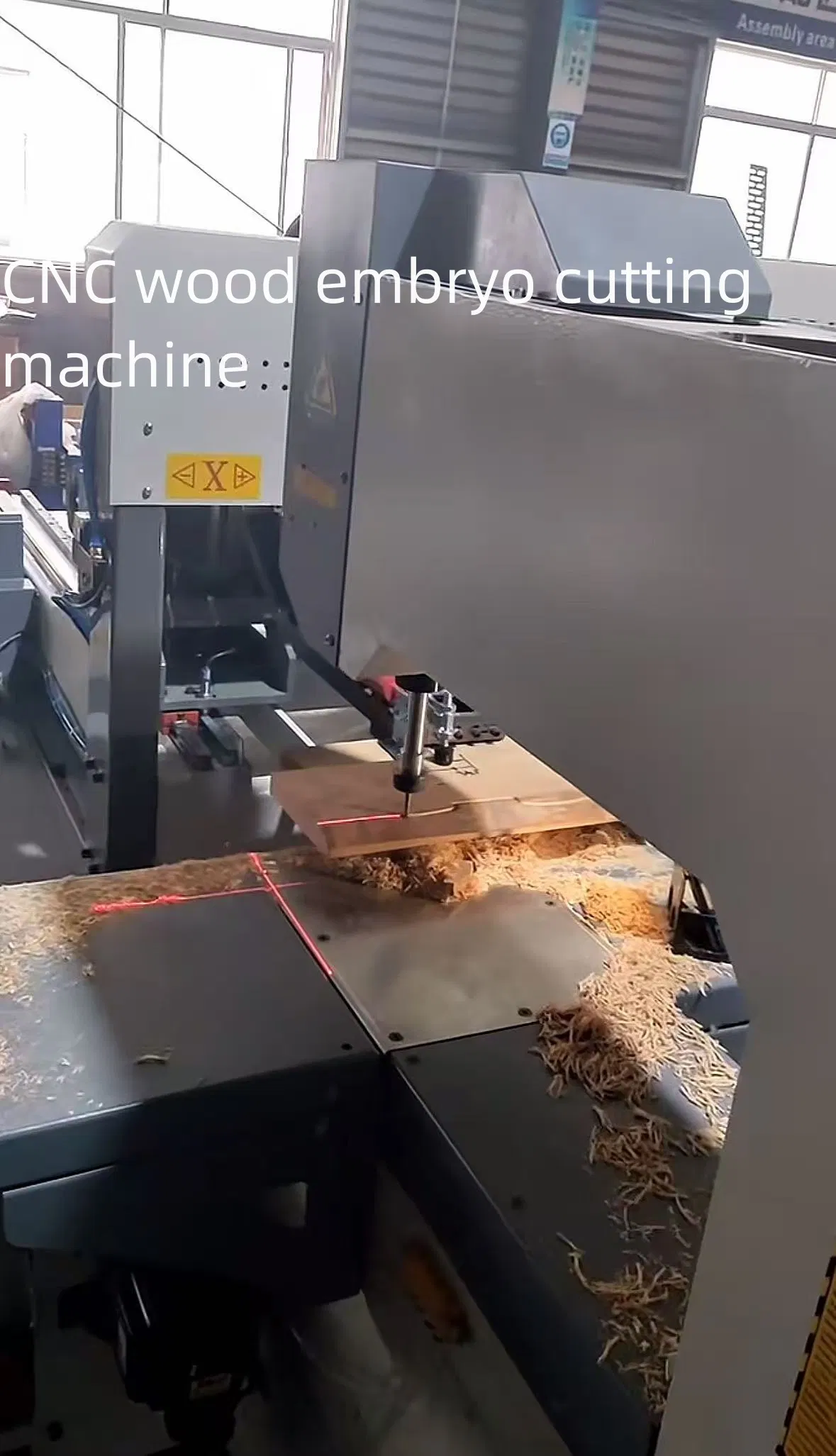 Detalle de producción de herramienta de madera
