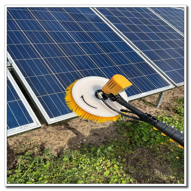 18-Foot Herramientas de limpieza con palo telescópico para la limpieza de paneles solares