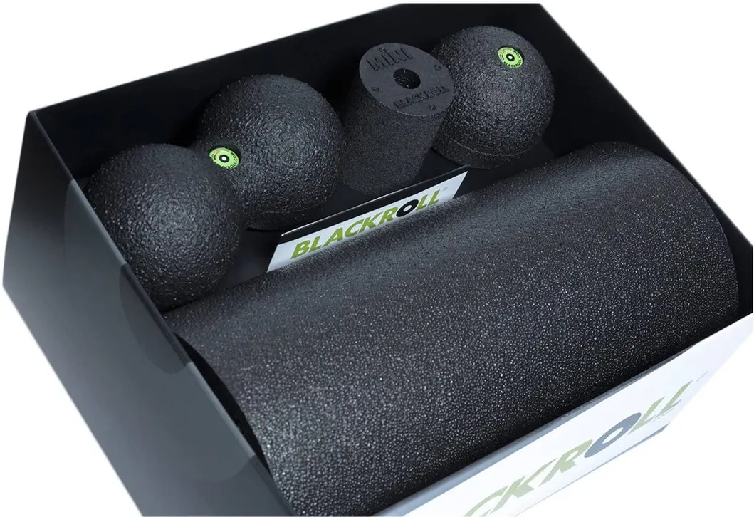 Kit de recuperación de bolas de masaje muscular al por mayor para hombros, fortalecimiento, gimnasio, rodillo de espuma
