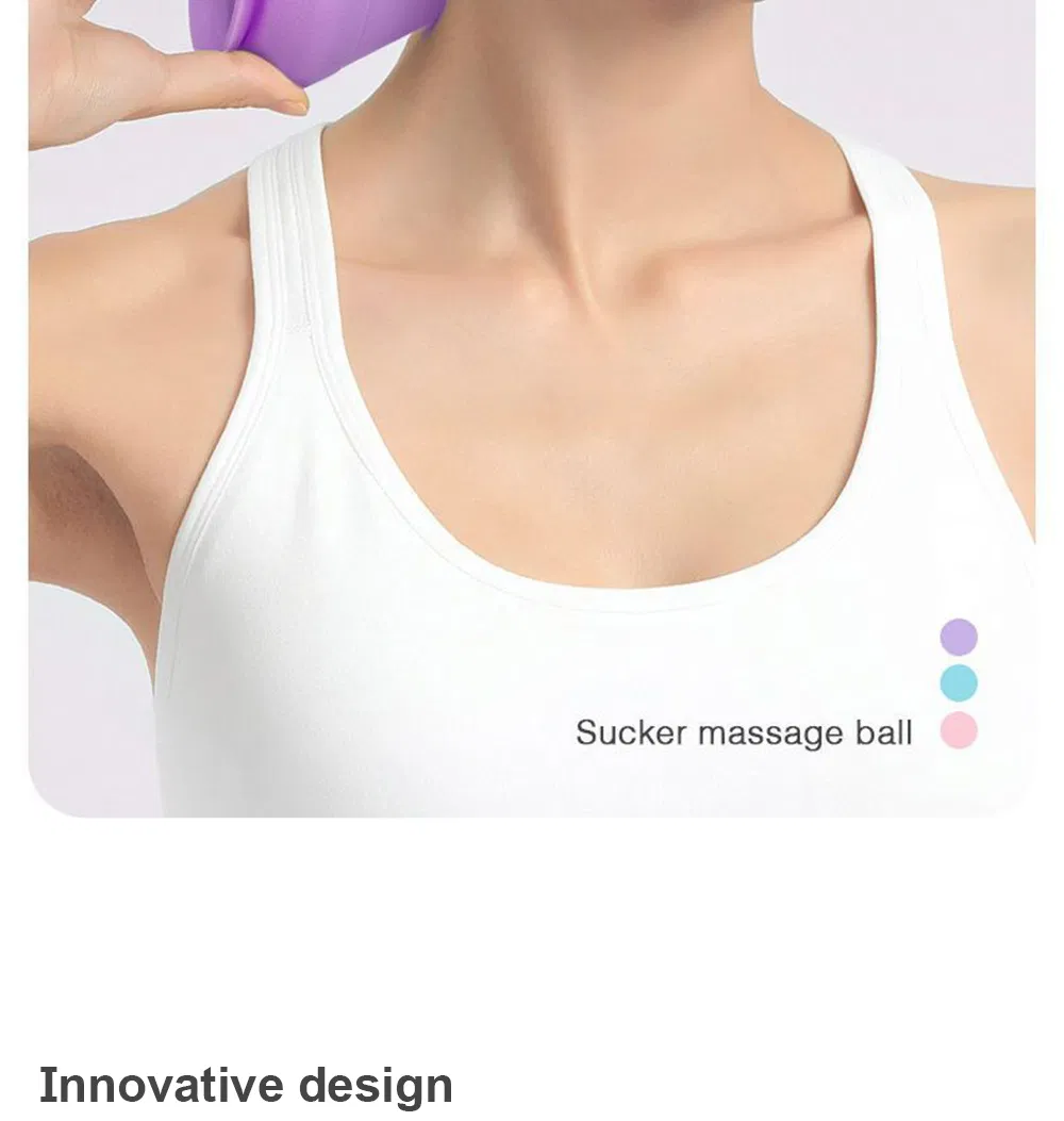 Masaje de espalda, bola de fascia muscular