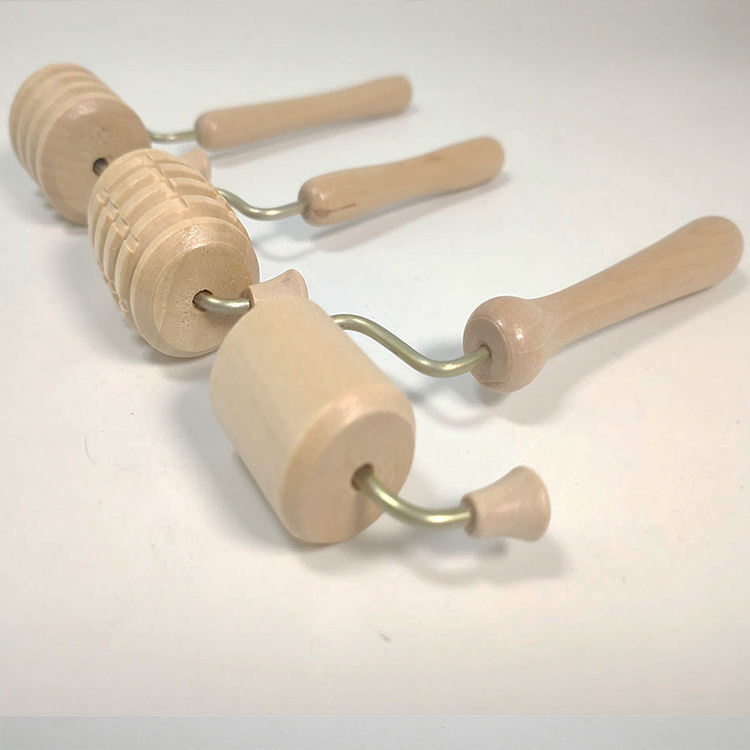 8 Conjunto de Herramientas de Madera Natural Hechas a Mano para la Cara, Herramientas de Masaje de Madera para el Cuerpo, Drenaje Linfático, Mini Terapia de Madera, Masajeador Facial de Madera