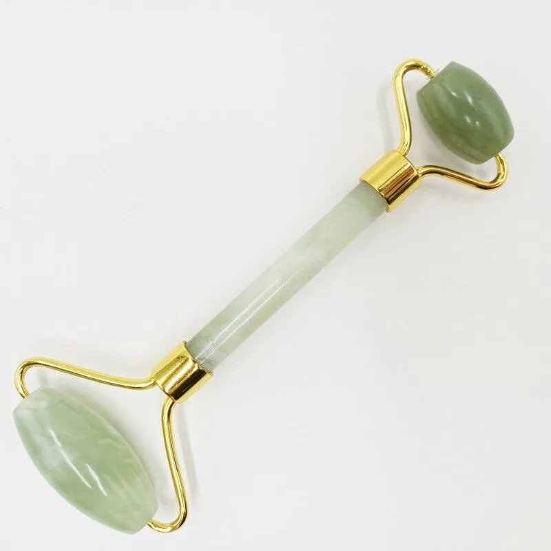 Rodillo de Jade para Masaje Facial Herramientas Profesionales de Cuidado de Belleza Detalle 3