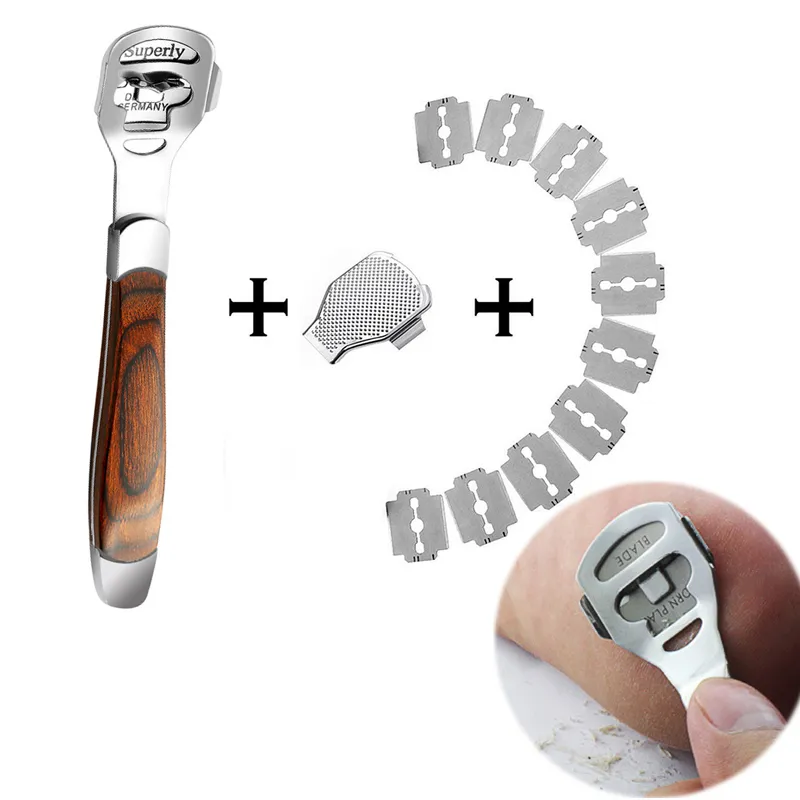 Cuchillas de repuesto para removedor de callos, cuchillas para afeitado de callos, cuchillas para plano de durezas, reemplazo para cuidado de pies y herramientas de pedicura