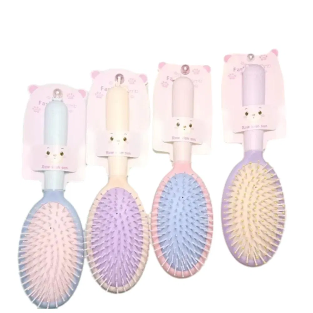 Cepillo de Masaje con Aire para Alivio del Cuero Cabelludo, Herramientas de Estilo para Cabello Rizado de Grado de Salón