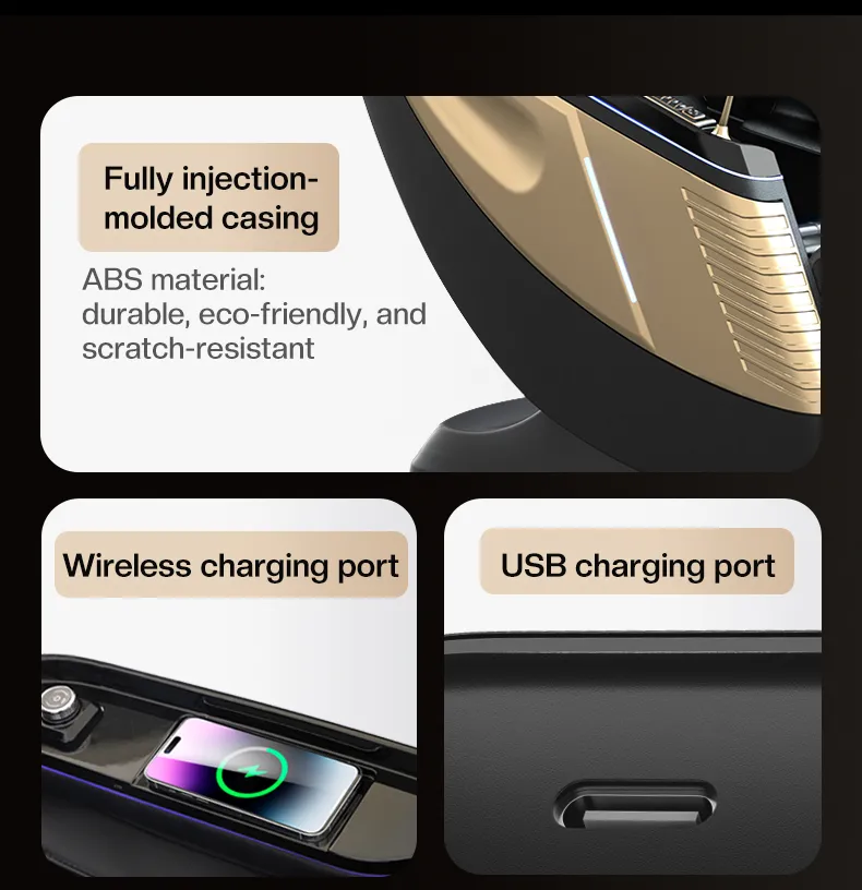 L39PRO Panel de acceso rápido y carga USB