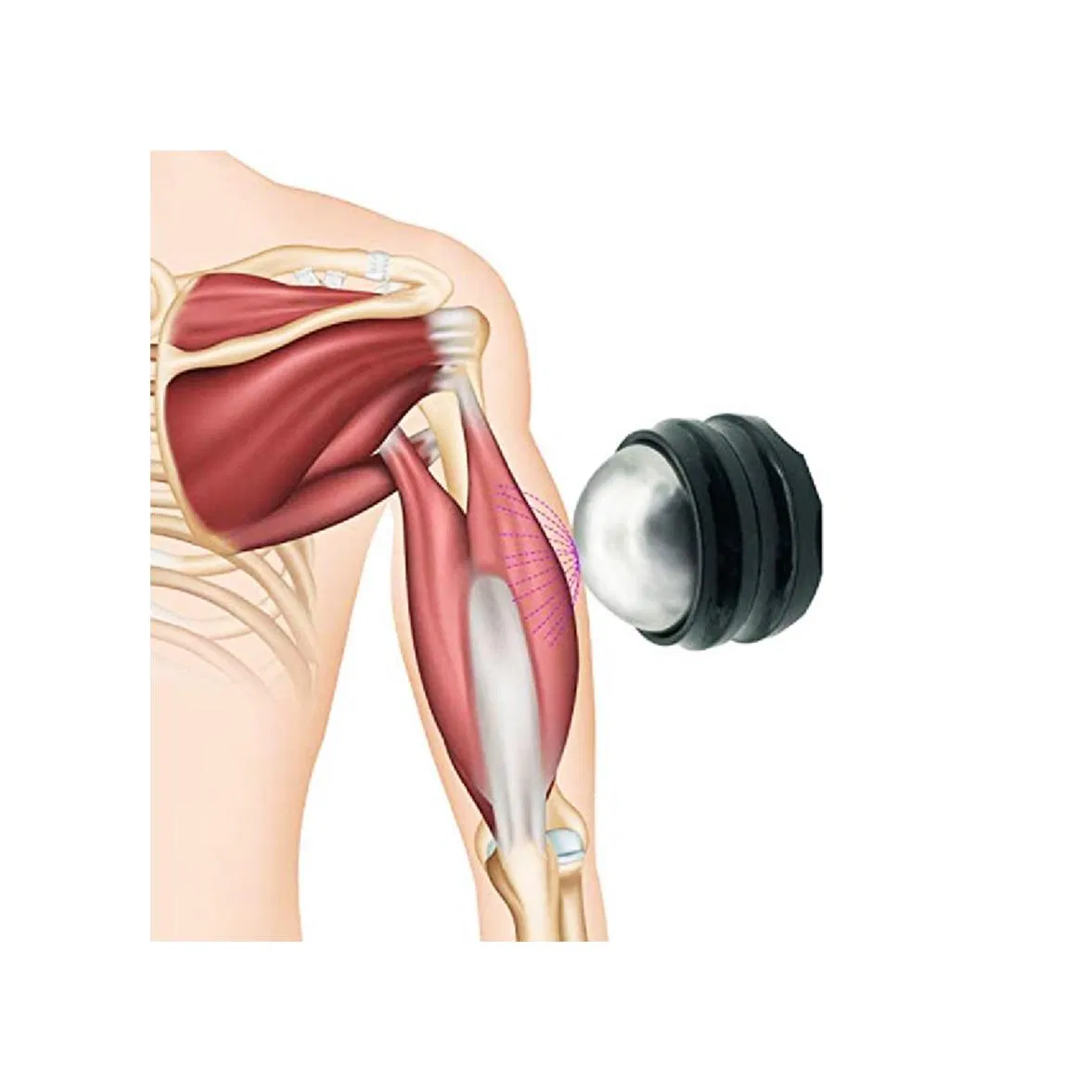 Rodillo de masaje, herramienta de terapia para el cuerpo, masajista para pies, espalda, cintura, cadera y manos, herramientas de cuidado de la salud para músculos adoloridos y dolor en las articulaciones