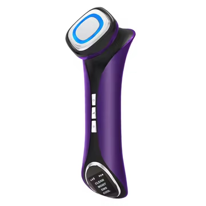 Mejores equipos de belleza para uso en casa, herramientas de masaje con terapia de luz roja para reafirmar el rostro
