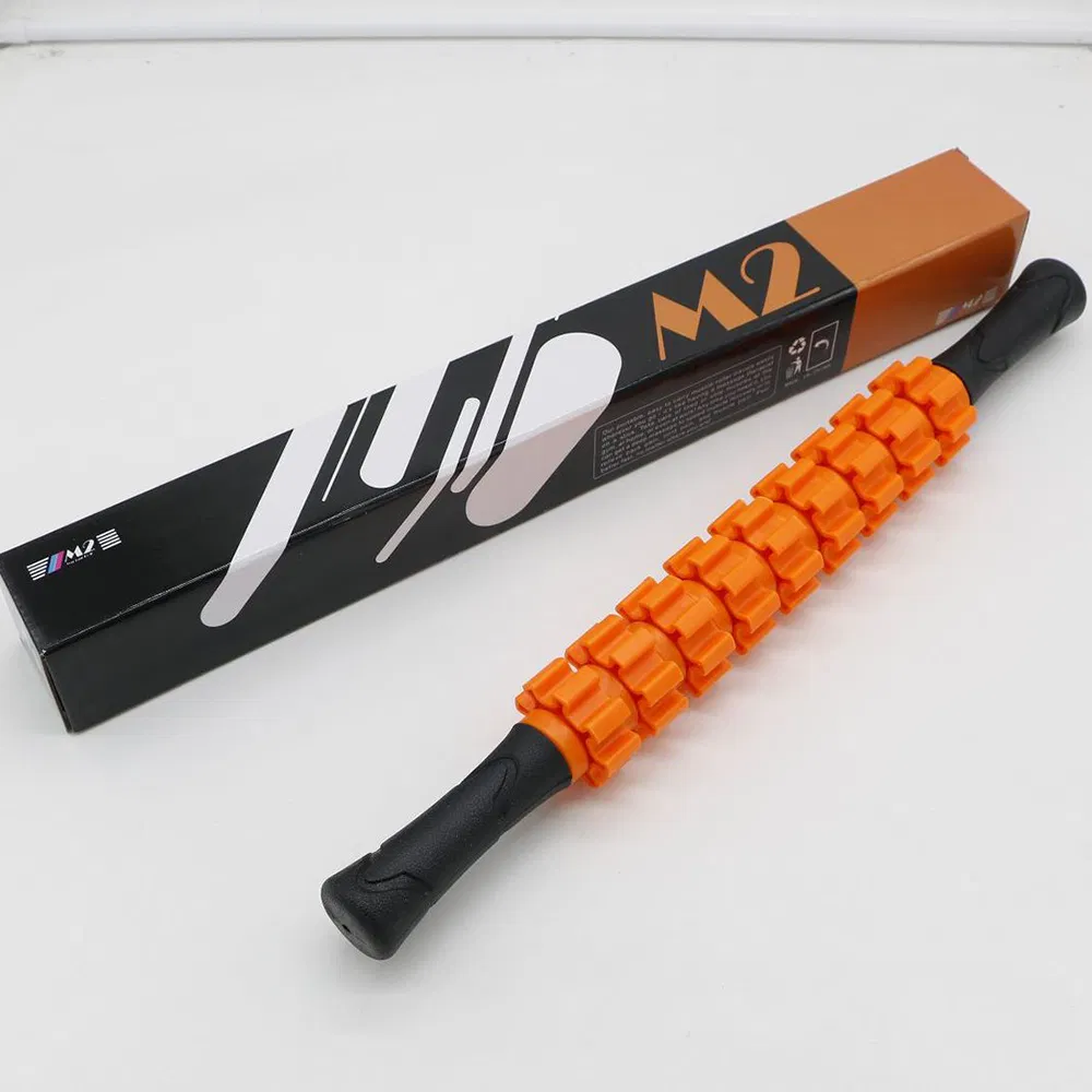 Varilla de yoga para masaje muscular, herramienta de terapia de fitness para relajación profunda del cuerpo Wyz20098