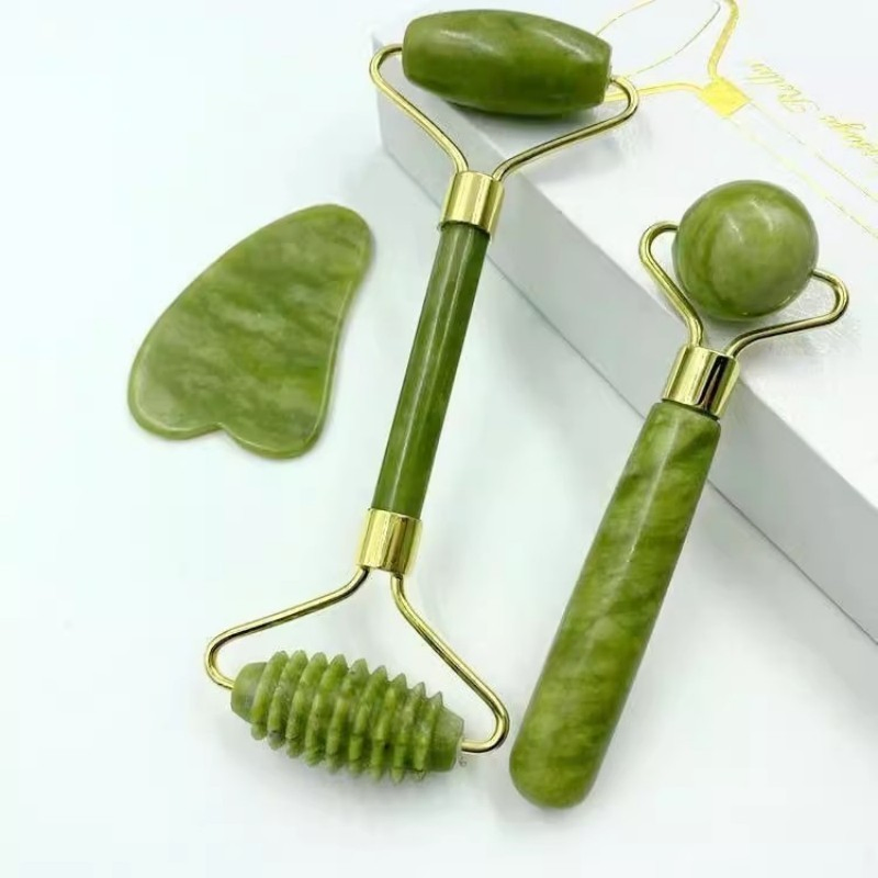 Herramienta de belleza Guasha de masaje facial lifting portátil Jiwan Lejia