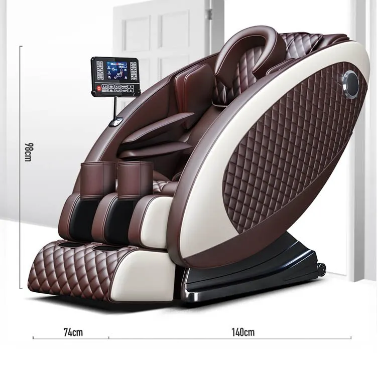 Silla de masaje corporal premium con calor y gravedad cero