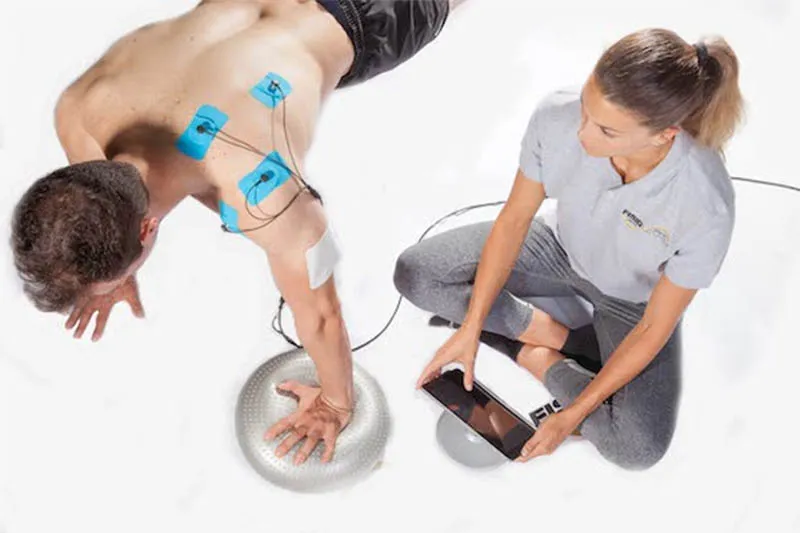 Terapia Tecar fisioterapia electrodos