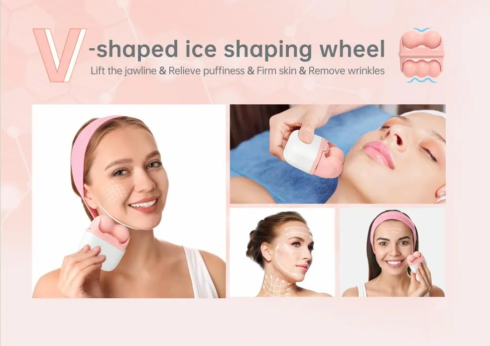 Herramienta de Masaje Facial de Hielo Revitalizante para una Piel Radiante