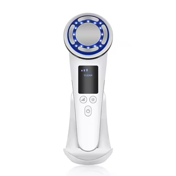 2025 Terapia de Luz LED Facial Masaje Galvánico Facial Masajeador EMS