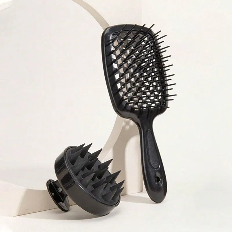 Kit completo de estilizado de cabello con botella de spray de niebla fina, cepillo de masaje del cuero cabelludo y cepillo aplicador de tinte para el cabello, set de herramientas para el cuidado del color del cabello