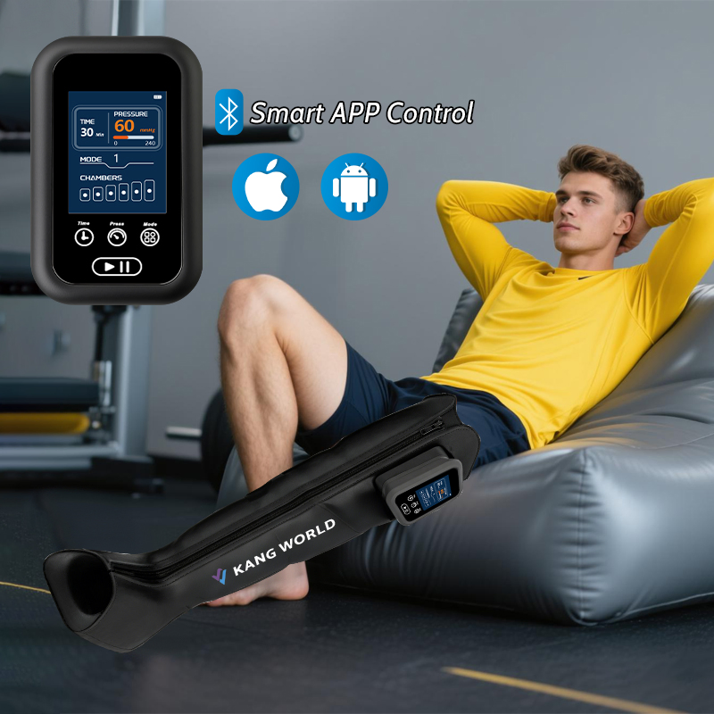 Dispositivo de relajación para las piernas portátil y plegable, herramienta de masaje aéreo inalámbrica