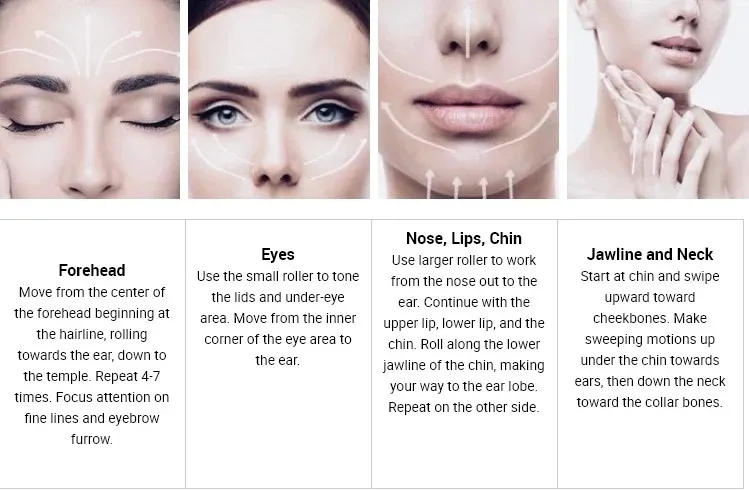 Herramienta de masaje facial de guasha de piedra jade natural de alta venta